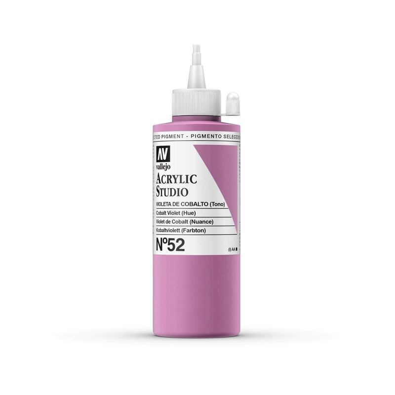 Vallejo acrilico studio 200ml 52 violeta de cobalto VALLEJO Oferta CENTROARTESANO