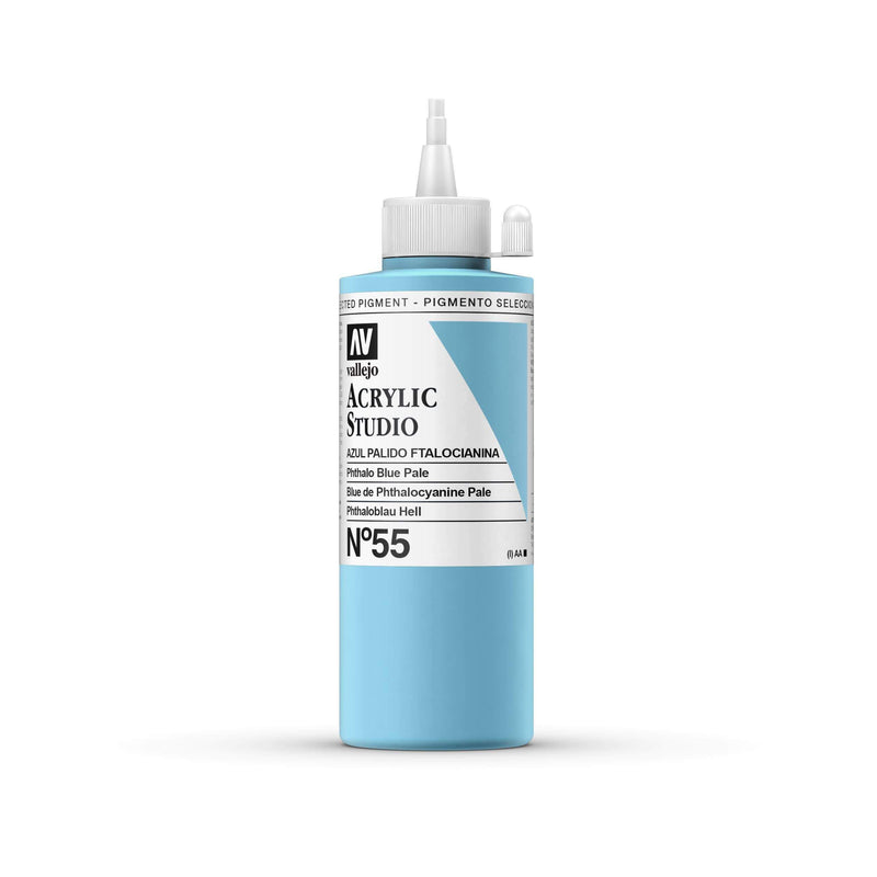Vallejo acrilico studio 200ml 55 azul palido ftalocianina VALLEJO Oferta CENTROARTESANO