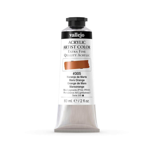 Vallejo pintura acrilica 60ml 305 naranja de marte VALLEJO Oferta CENTROARTESANO