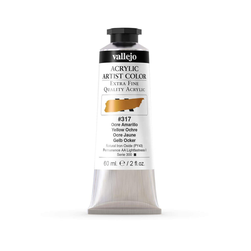 Vallejo pintura acrilica 60ml 317 ocre amarillo VALLEJO Oferta CENTROARTESANO