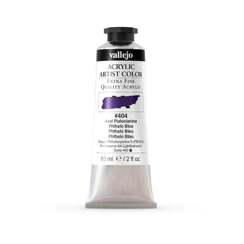 Vallejo pintura acrilica 60ml 404 azul ftalocianina VALLEJO Oferta CENTROARTESANO