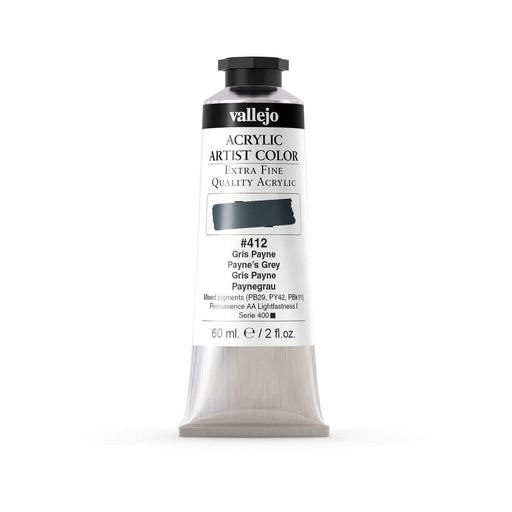 Vallejo pintura acrilica 60ml 412 gris de Payne VALLEJO Oferta CENTROARTESANO