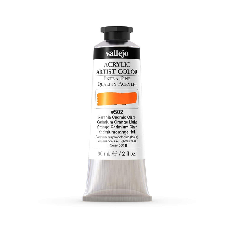 Vallejo pintura acrilica 60ml 502 cadmio naranja claro VALLEJO Oferta CENTROARTESANO