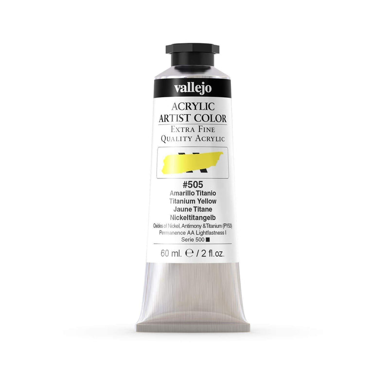 Vallejo pintura acrilica 60ml 505 amarillo de titanio VALLEJO Oferta CENTROARTESANO