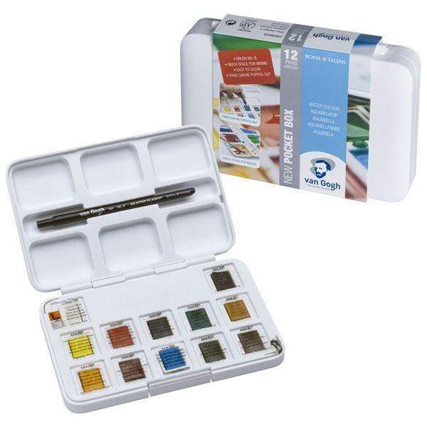 ESTUCHE ACUARELA VAN GOGH BOLSILLO 12