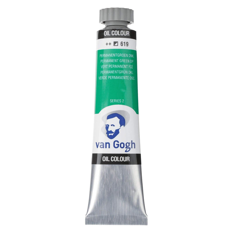 Van Gogh 20ml 02046193 Verde permanente oscuro VAN GOGH CENTROARTESANO